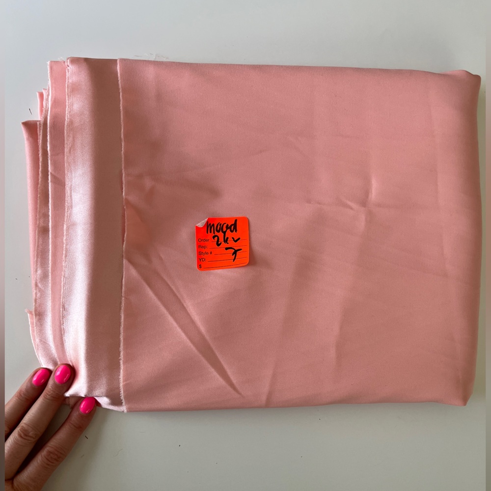 Pink fabric (lining or alone!)